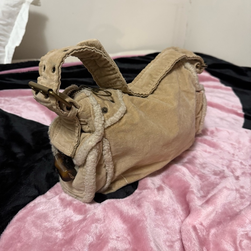 Gap Vintage Shearling Shoulder Bag